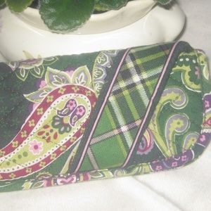 V. Bradley Fabric Eyeglass Case-Chelsea Green(RET)